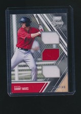 DANNY MARS 2017 PANINI DONRUSS ELITE EXTRA EDITION TRIPLE JERSEY 049/149 #TM-DM