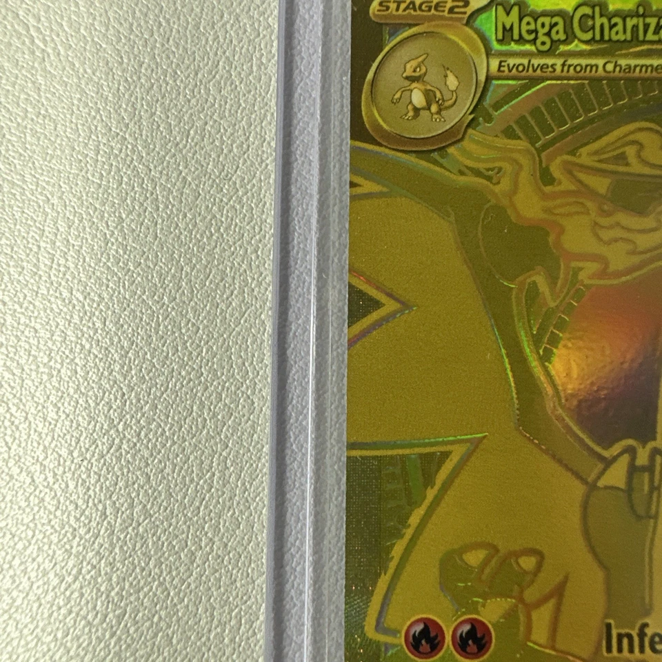 Mega Charizard X ex Gold Hyper Rare 130/094 Pokemon Phantasmal Flames English ✅ - Image 4 of 4