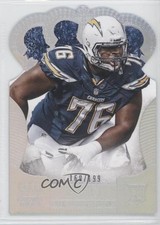 2013 Panini Crown Royale Silver Holo Die-Cut Crown 169/199 DJ Fluker #135 0b5