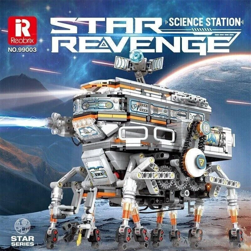 Building Blocks MOC RC Star Revenge Space Walker Robot Bricks Model DIY Kids Toy - Image 3 of 4