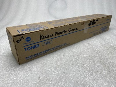 Genuine Konica Minolta TN-322 TN322K A33K030 BLACK TONER CARTRIDGE TN322 NEW