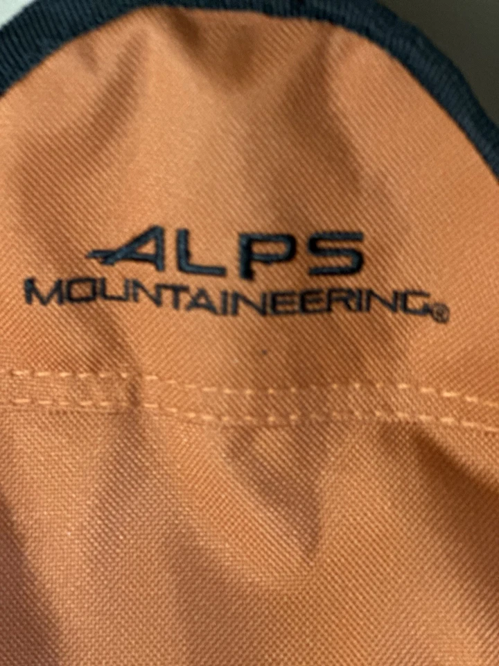 ALPS Mountaineering Tri-Leg Stool Orange One Size w/ Bag Hiking/Camping - Image 3 of 4