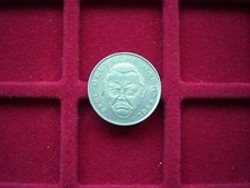 2 DM M&uuml;nze LUDWIG ERHARD 1990 D
