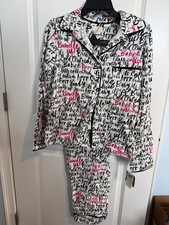 Kate Spade ITS COLD OUTSIDE Dream A Little Dream  Flannel Pajama Set MEDIUM M
