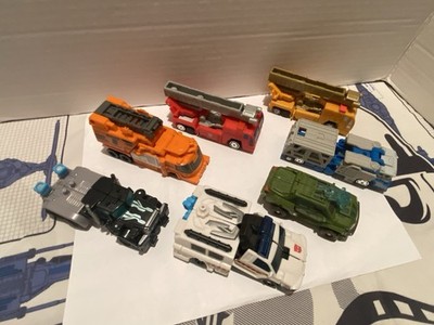 Transformers Hasbro Mini bot Lot Trucks Fire Trucks Inferno Drench Hot Spot ???
