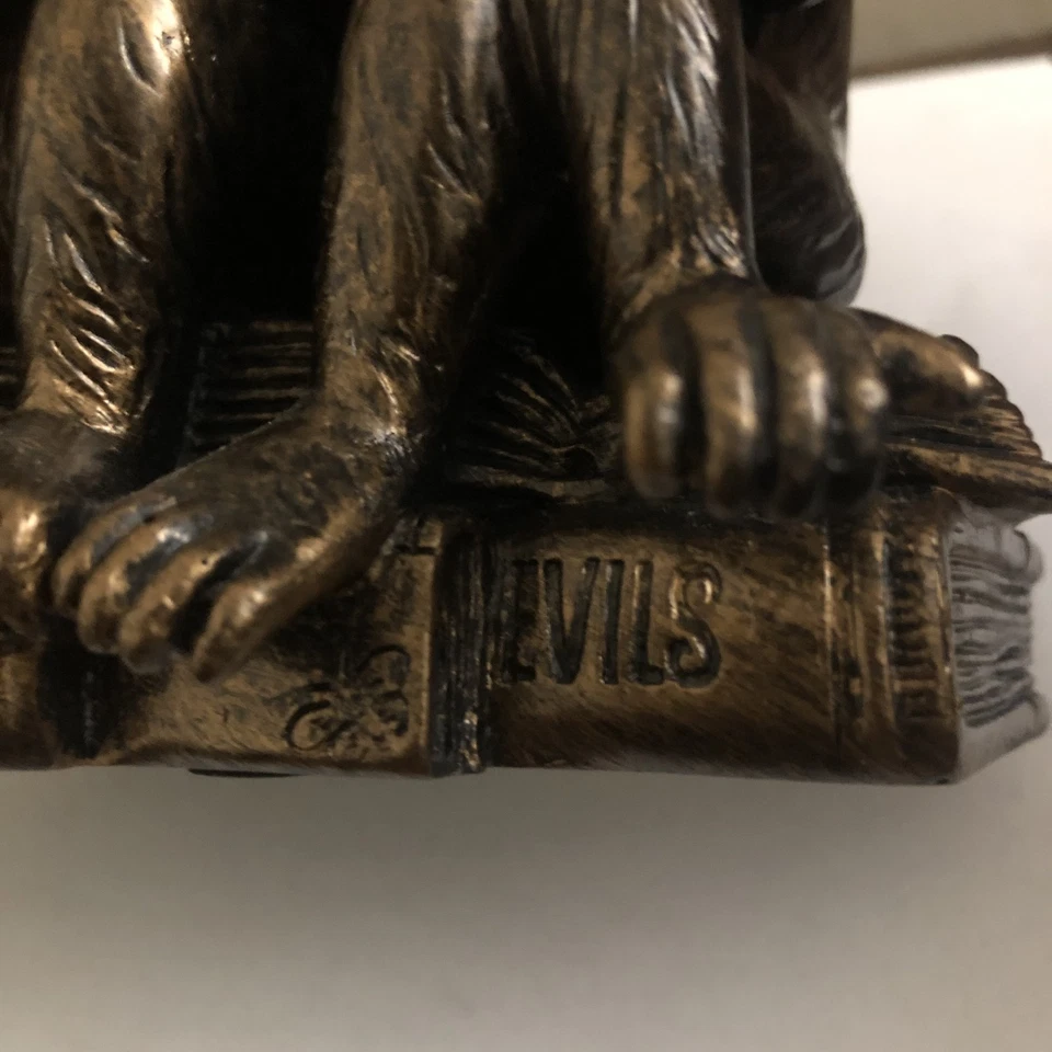 Design Toscano The Hear-No, See-No, Speak-No Evil Monkeys Statue - Imagem 3 de 4