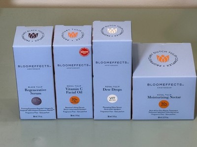 Bloomeffects Black Tulip Reg Serum / Vitamin C / Dew Drops / Moisturizing Nectar