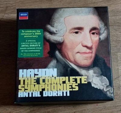 HAYDN Complete Symphonies ANTAL DORATI DECCA 33CD set NM