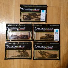IMAKATSU Elite Claw 5P Lure Set, Fishing Soft Plastic, Damaged Sticker