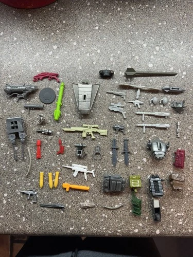 Vintage 80S Original arah gi joe accessories lot Mixed Lot 1