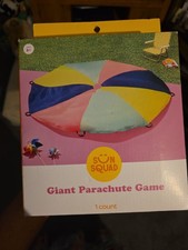 Sun Squad Giant Parachute Play Game W/ Handles Home School Daycare Outdoor