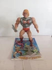 Battle Armor He-Man Battle Chest Soft head, Vintage 1983 MOTU  mini comic