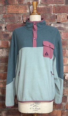 Ayacucho - Peniche Snap Colour Block Pullover Fleecepullover - Größe L