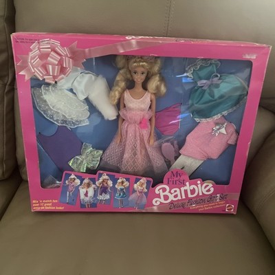 1991 My First Barbie Deluxe Fashion Gift Set