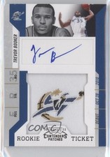 2010-11 Playoff Contenders Patches Rookie Ticket Trevor Booker #122 Auto 0b1