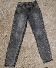 No Boundaries Size 3 Women's Black/Gray Jeans Skinny Leg