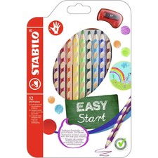 Ergonomic triangular colored pencil STABILO® EASYcolors walletErgonomischer Drei
