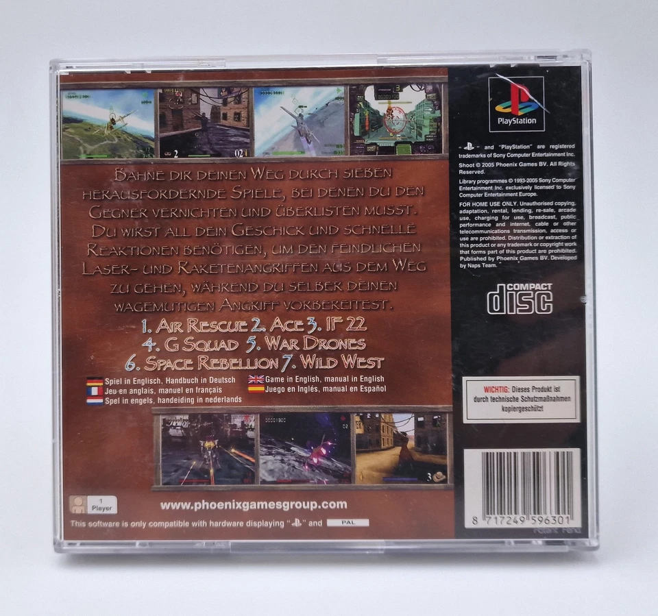 Shoot - Sony Playstation 1 PS1 - Complet - PAL - Très Bon Etat - Photo 2/4