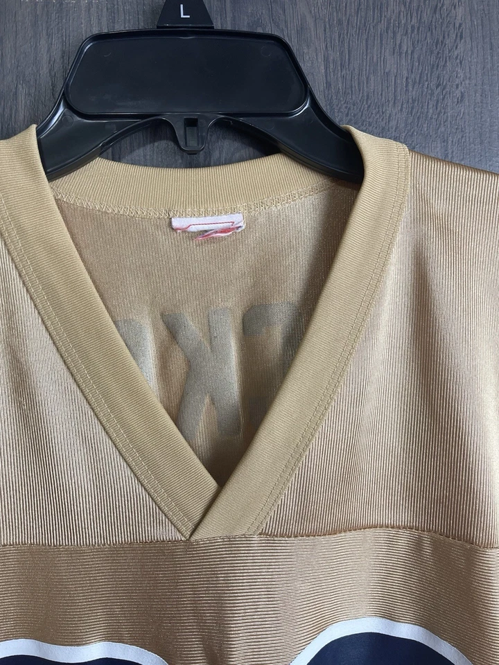 Camiseta deportiva vintage Reebok NFL St Louis Rams Stephen Jackson #39 adulto grande dorada Foto 3 de 4