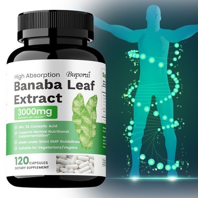 Banaba-Blattextrakt   Mit 2 % Ursolsäure, Blutzuckerkontrolle, Gentechnikfrei