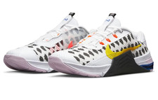 Nike Metcon 7 'Polka White Yellow Strike' White/Black DJ4312-074 Women's Sz 6.5