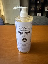 BeWell By Nature Well Retinol Exfoliating Shower Gel - BRAND NEW 33.8 FL OZ