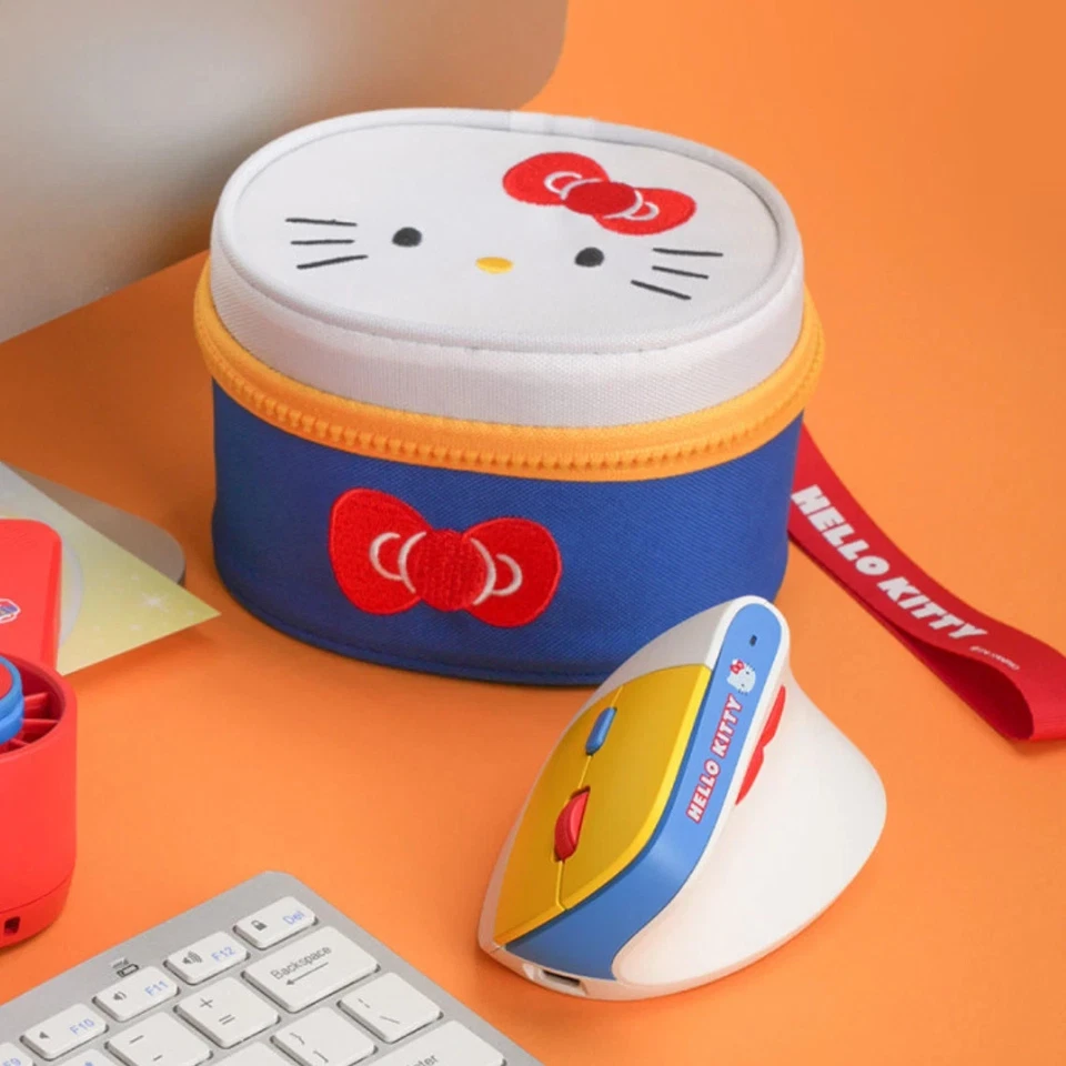 Sanrio Hello Kitty Rechargeable Wireless Silent Ergonomic Vertical Mouse - Image 3 of 4