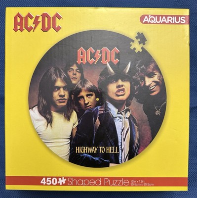 AC/DC Highway To Hell 450 Pcs Puzzle Picture Disc Album Cover Bon Scott Aquarius