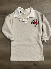 Zara x Disney Mickey Friends Polo Kids Sweater Girls 4 Years Minnie Mouse