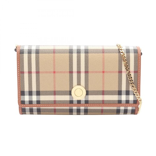 Burberry Nova Check BURBERRY PVC Coated Canvas Shoulder Bag for Women