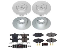 Front and Rear Brake Pad and Rotor Kit For 2022-2024 VW Taos FWD 2023 TK944XP