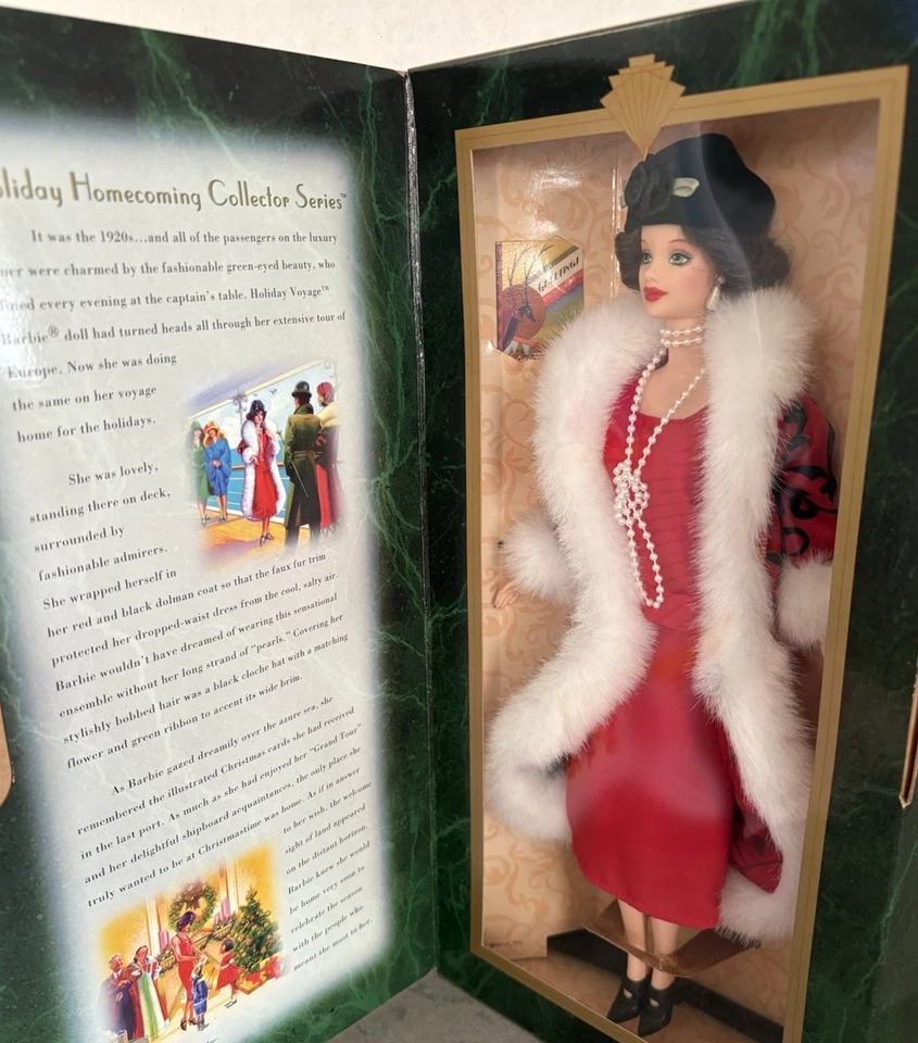 Barbie Holiday Voyage 1997 edición especial Hallmark de colección #18651 en caja original Foto 4 de 4