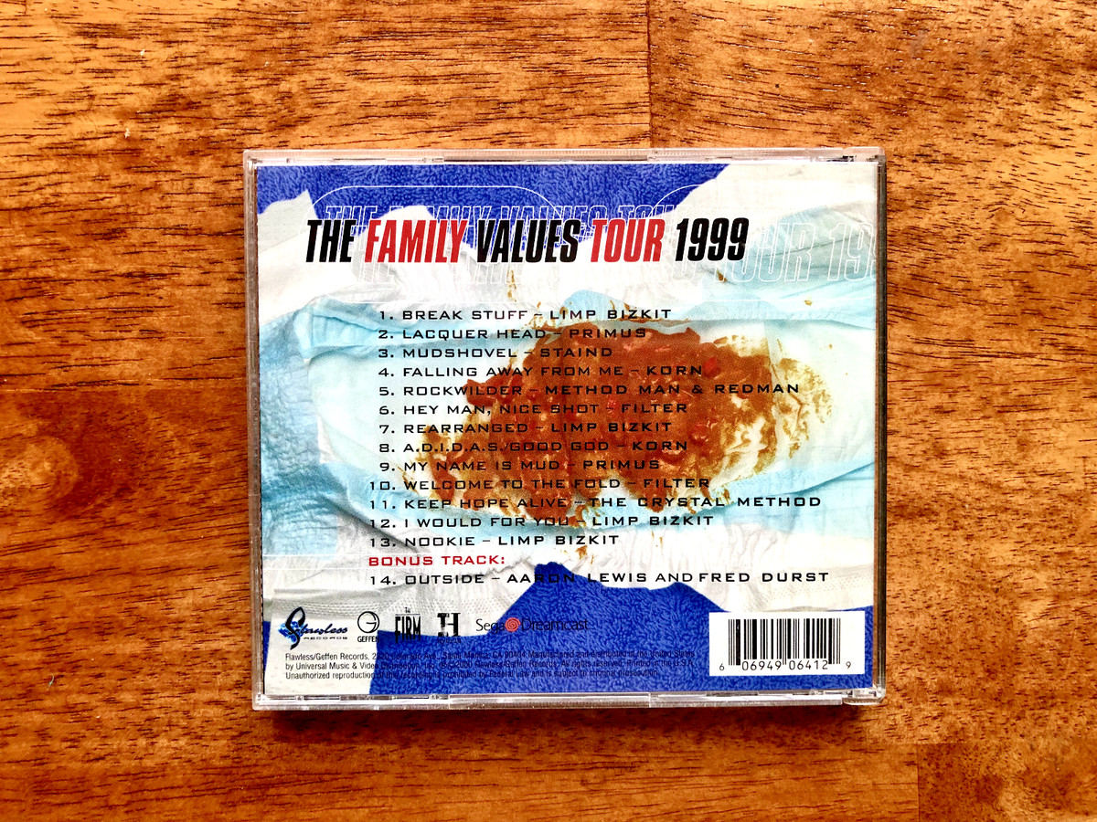 THE FAMILY VALUES TOUR 1999 レコード Family Values Tour 1999 (Special Packaging) - Amazon.com Music