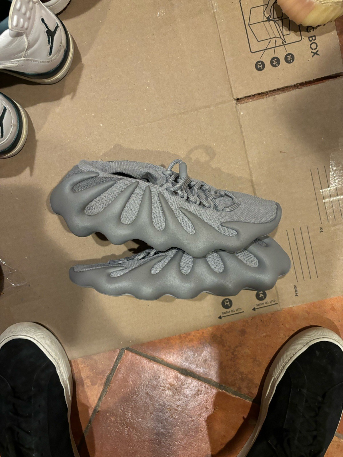 Size 9 - Adidas Yeezy 450 Stone Grey