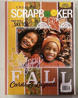 Creative Scrapbooker Magazine Fall Cards An Layouts Fall 2023