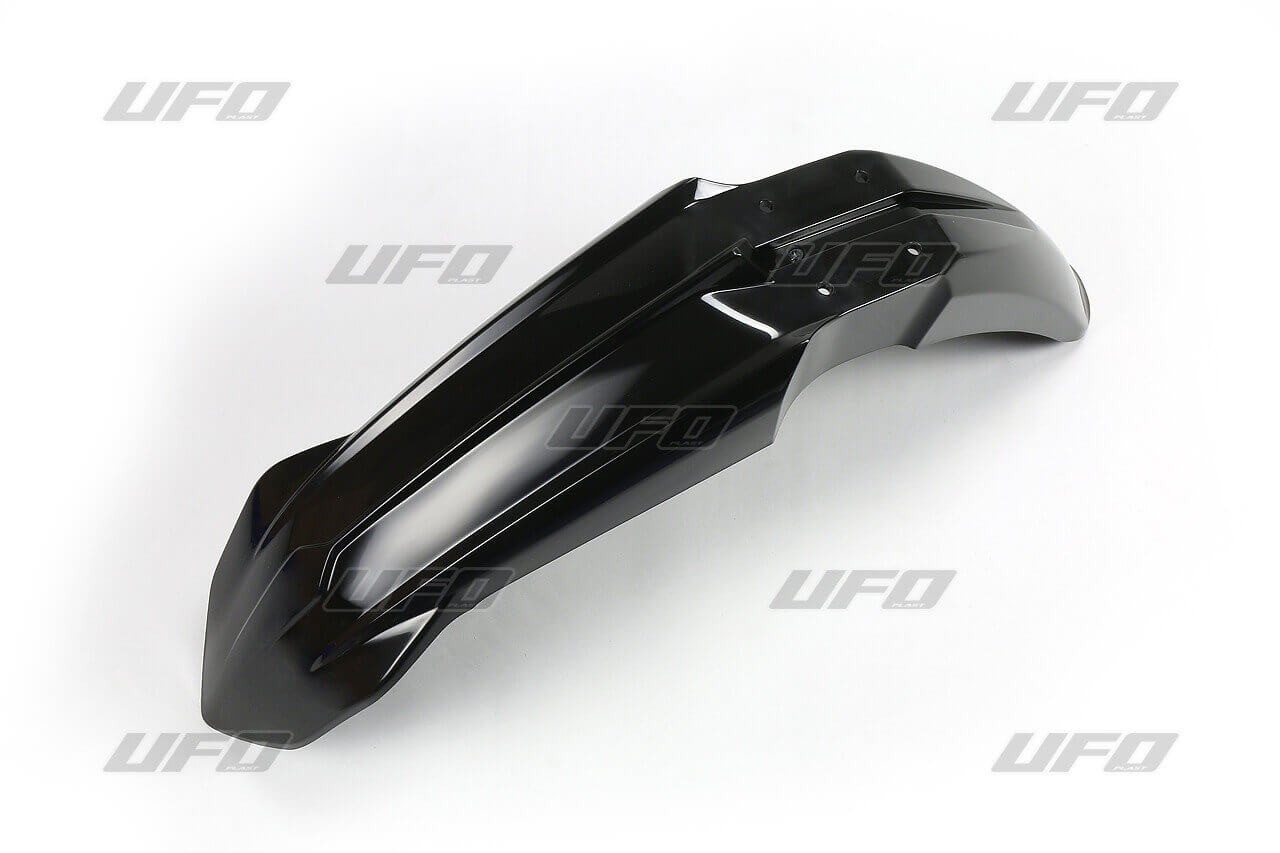 Garde boue avant UFO noir pour affronter la boue en Yamaha YZF 450