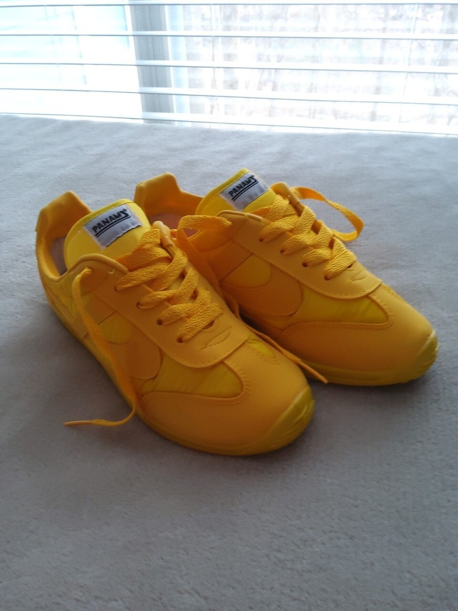 Tenis PANAM de Mexico Womens Yellow PANAM Sneakers Size US 24 MX
