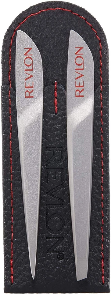 Revlon Salon Pro Precise Mini Tweezer Set Slanted & Pointed Tip Tweezer W/Pouch - Image 2 of 4