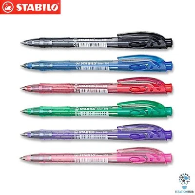 Stabilo Liner 308F Ballpoint Pen | Fine 0.7mm | Office Home School Stationery - Image 1 of 4