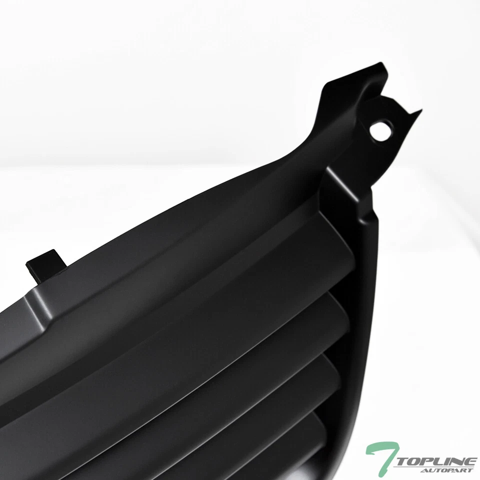 Topline For 2001-2005 Passat Horizontal Front Hood Bumper Grille - Matte Black — 第 4/4 张图片