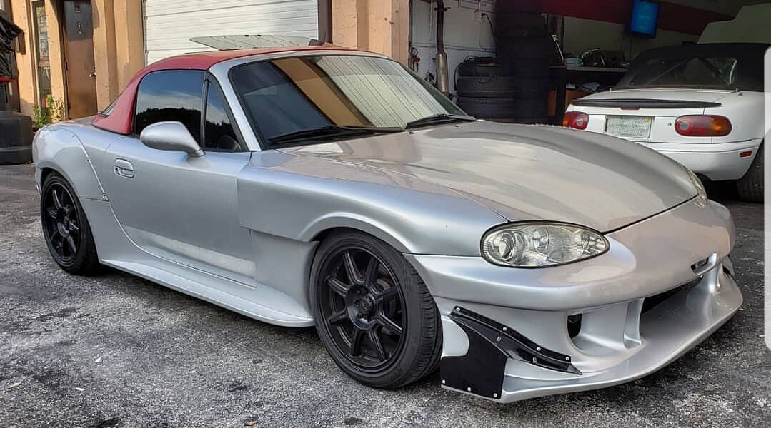 Mazda MX5 Mk2 NB Model GT Style Wide Arches Aero Body Kit eBay