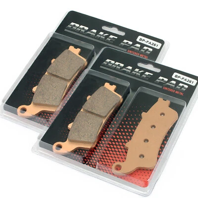 Plaquettes de frein Avant pr HONDA GL1800 Goldwing 2001-2015 VTX1800 02-11 S F N - Photo 1/4