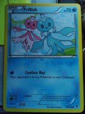 Frillish 20/119 Common Pokémon Trading Card Game XY-04 Phantom Forces MINT 2014