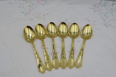 Vintage Solingen Besteck, 23/24 Karat vergoldet West Germany Besteck