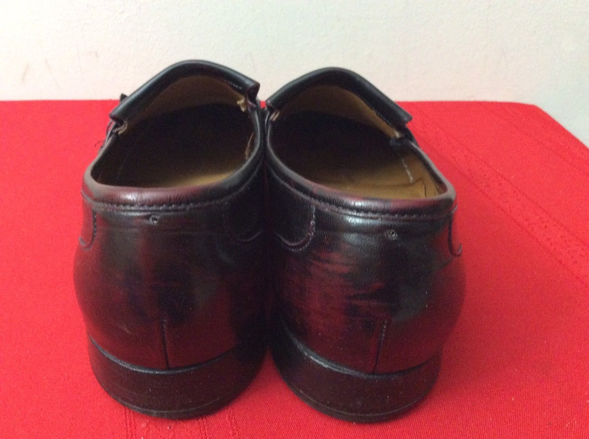 Johnston & Murphy Dress Shoes Brown Wingtip Tassel Loafers 