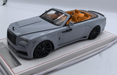 Rolls Royce Dawn Overdose Grey 1/18 - 18RRDGR IVY MODEL