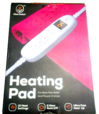 Heating Pad For Back Pain Relief And Muscle Cramps PINK MED RELIEF NIB 12 x 24
