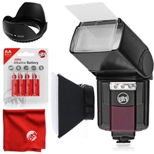 Circuit City Automatic Universal Flash with Video Light for Nikon DSLR Cameras