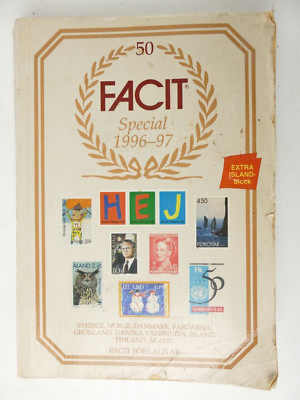 Facit Special 1996-97 Extra Island Block Briefmarkenkatalog H-27724