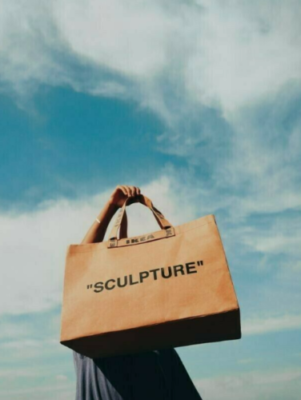 IKEA X VIRGIL ABLOH OFF WHITE “SCULPTURE” LARGE BAG LIMITED IKEA X VIRGIL ABLOH OFF WHITE “SCULPTURE” LARGE BAG LIMITED
